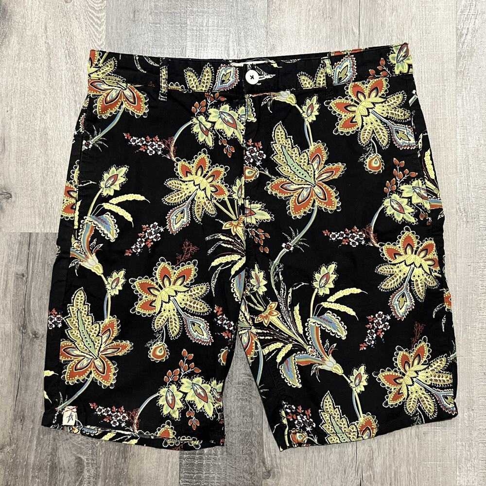 Altamont Black Andrew Reynolds Floral Chino Skater Surfer Beach Summer Shorts